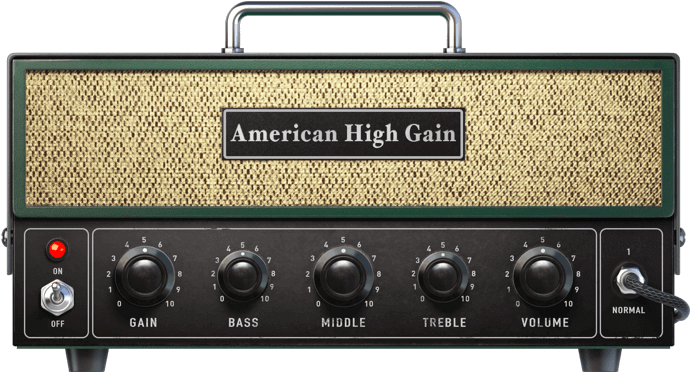 American High Gain, inspired by Mesa Boogie JP-2C
