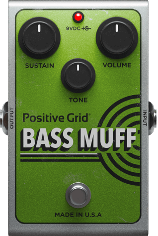Bass Muff, inspired by Electro Harmonix Bass Big Muff Pi