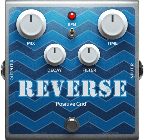 Reverse Delay, inspired by Positive Grid original
